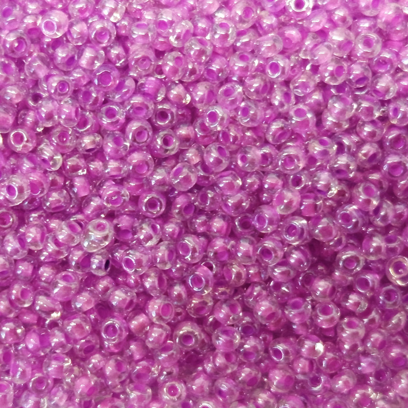 Rokajl 2,6mm krystal se sv. fialovým průtahem 526S