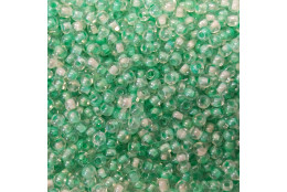 Rokajl 2,6mm krystal se zeleným průtahem 528S