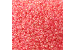 Rokajl 2,1mm krystal s růžovým průtahem 524S