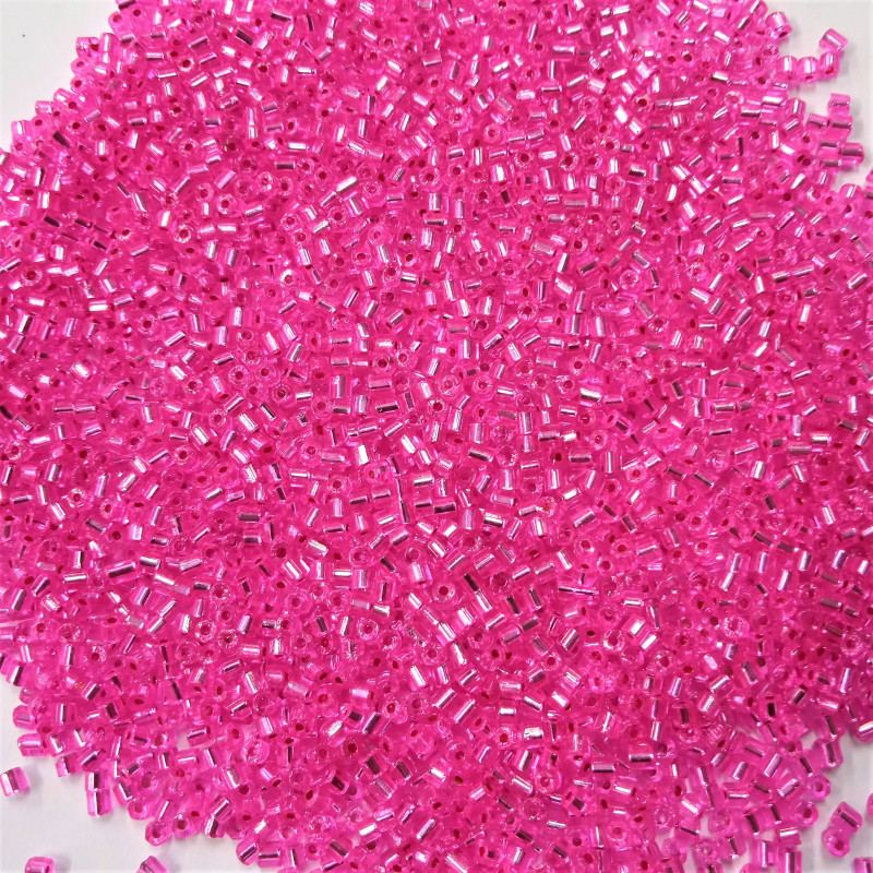 Rokajl - 2krátky 2mm neonově růžová 437S