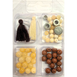 Mix korálků z minerálů č.5