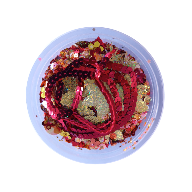 MIX flitrů růžovo-fialový 130g