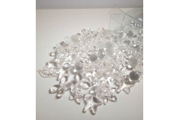 Tvořící krabička krystal plast