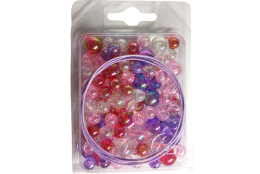 Tvořící krabička "bublinky" růžovo-fialová