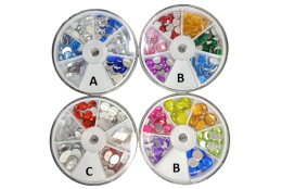 Mix plastových kamenů