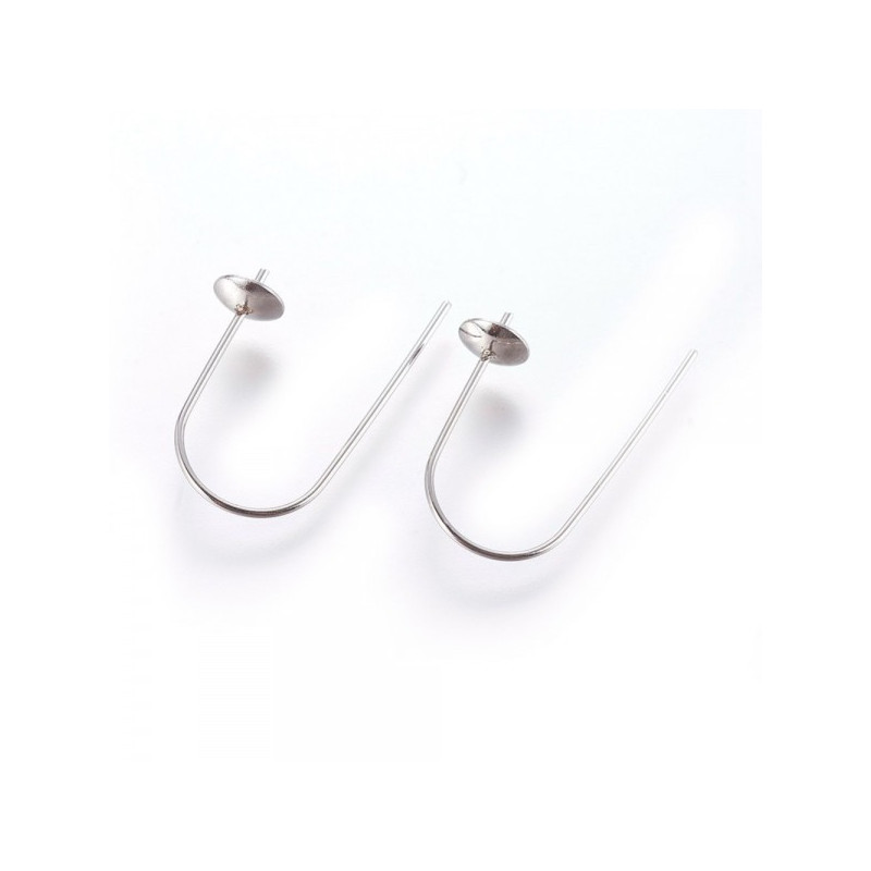 Přívěsek škeble z nerez oceli 5 ks