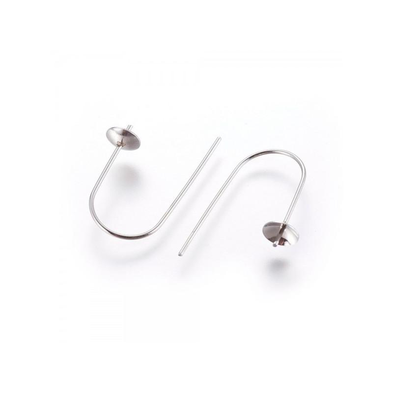 Přívěsek škeble z nerez oceli 5 ks