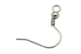 Naušnicový afroháček z nerez oceli 10 ks