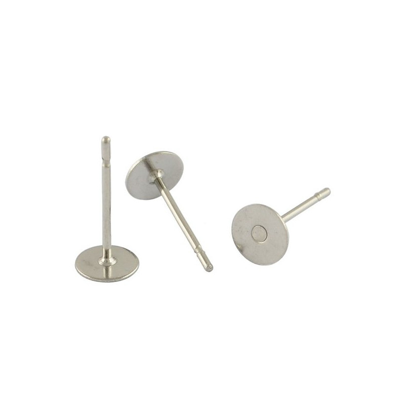 Náušnicový afroháček z nerez oceli 10 ks