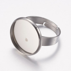 Puzeta s hlavičkou z nerez oceli 12*8*0,6 mm 10 ks