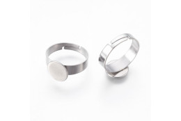 Prsten, prstýnek z nerez oceli polotovar 5 ks