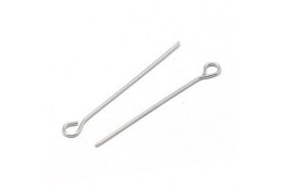 Jehla s očkem 50mm z nerez oceli 100ks