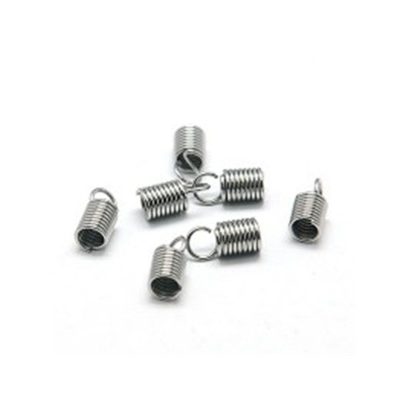 Koncovka zamačkávací z nerez oceli 100 ks