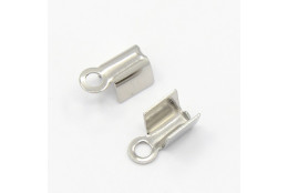 Koncovka plochá z nerez oceli 200 ks