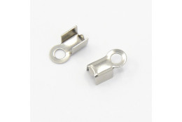 Koncovka plochá z nerez oceli 200 ks