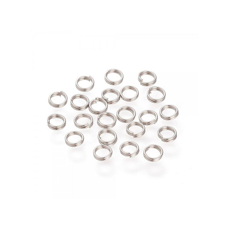 Kroužek 6mm z nerez oceli 500 ks