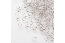 Kroužek 3*2,5*0,5 mm ovál z nerez oceli 1000 ks