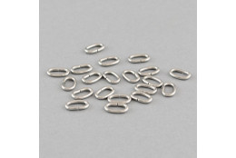 Kroužek 6*4*1,2 mm ovál z nerez oceli 1000 ks