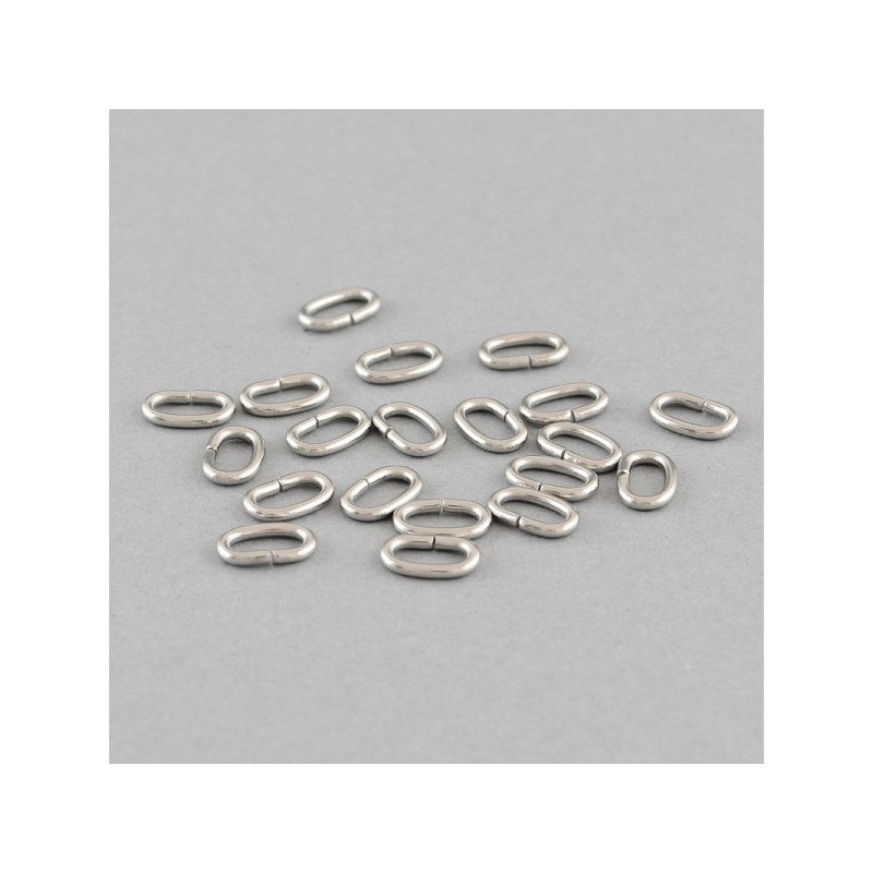 Kroužek 4*2*3 mm z nerez oceli 1000 ks
