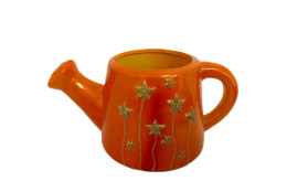 Konvička keramická s hvězdičkami 9*20*11,5 cm