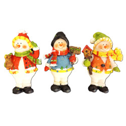 Sněhulák magnetka 8,5 cm 2 ks