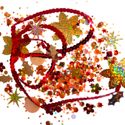 MIX flitrů červeno-oranžový 130g