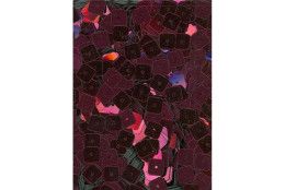 Flitry čtverec vínové rovné 150 g