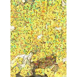 Flitry čtverec zlaté laser rovné 150 g