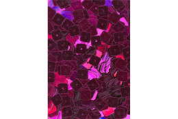 Flitry čtverec fuchsiové rovné 150 g