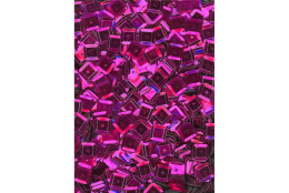 Flitry čtverec fuchsiové - miska 150 g