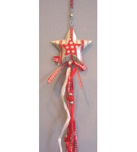 Hvězda plechová závěs v. 50 cm