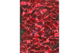 Flitry čtverec červené - miska 150 g