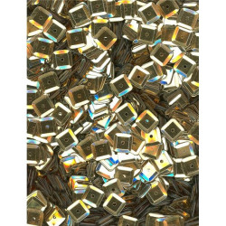 Flitry čtverec zlaté - miska 150 g