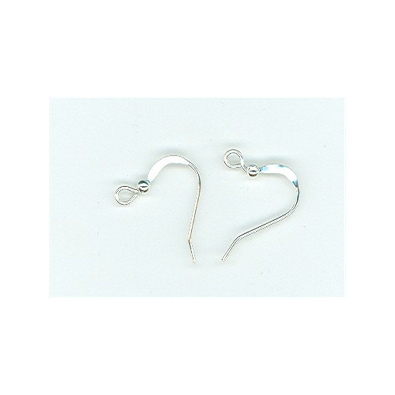 Háček náušnicový stříbrný 1000 ks