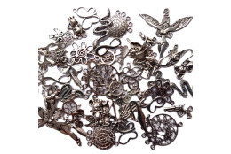 MIX přívěsků stříbrný velké balení 500 g