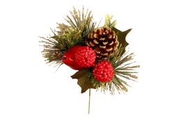 Zápich vánoční 20 cm