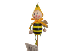 Včelka na tyčce žlutá