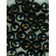 VÝHODNĚ Korálky broušené 10mm černé ohňovky 1kg