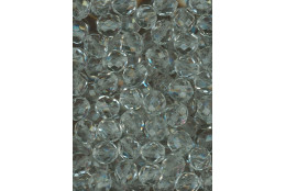 Korálky broušené 10 mm ohňovky krystal 50 ks