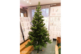 1 Vánoční umělý stromek borovice 210 cm - výprodej