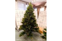 1 Vánoční umělý stromek borovice 165 cm - výprodej