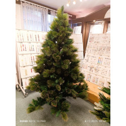 1 Vánoční umělý stromek borovice 195 cm - výprodej