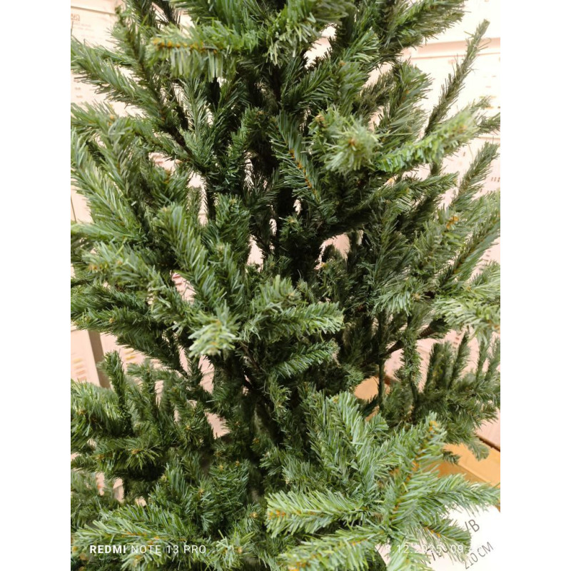 1 Vánoční umělý stromek smrk 195 cm - výprodej