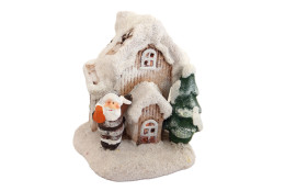 Svícen domeček 11,5*10*13 cm