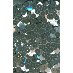 Flitry stříbrné rovné 6 mm