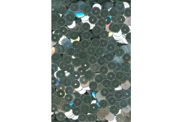 Flitry stříbrné rovné 6 mm