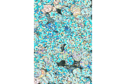 Flitry stříbrné laser rovné 8 mm