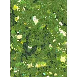 Flitry limetkově zelená rovné 4 mm
