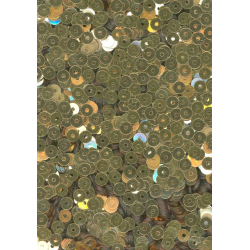 Flitry zlaté rovné 4 mm