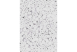 Flitry bílé s nádechem do šeda rovné 5 mm